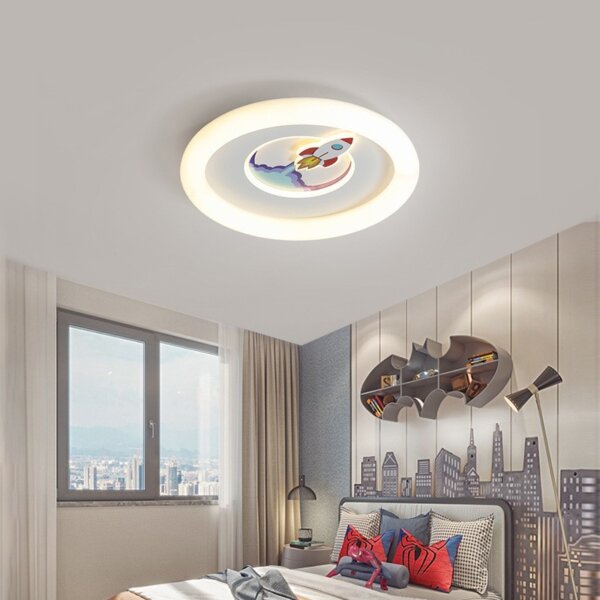 H19CM Rocket Spaceman LED Ceiling Light - Image 5