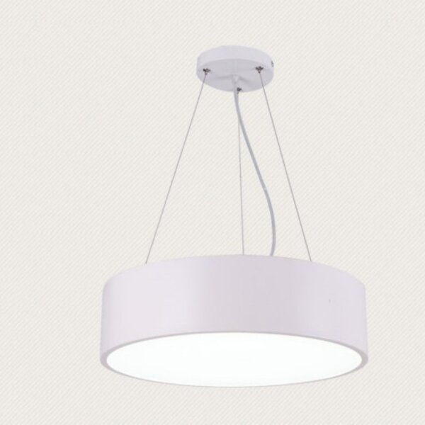 Iron Aluminum PVC Black Pendant Lamp - Image 6