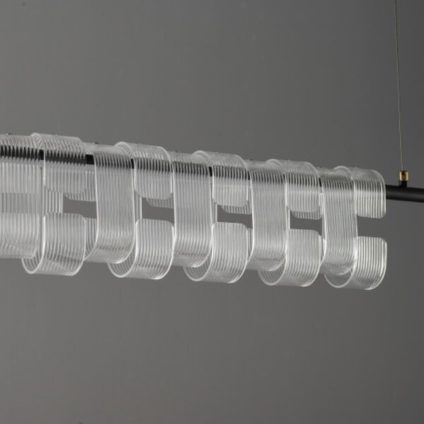 H15CM Acrylic Vintage Pendant Light - 图片 5
