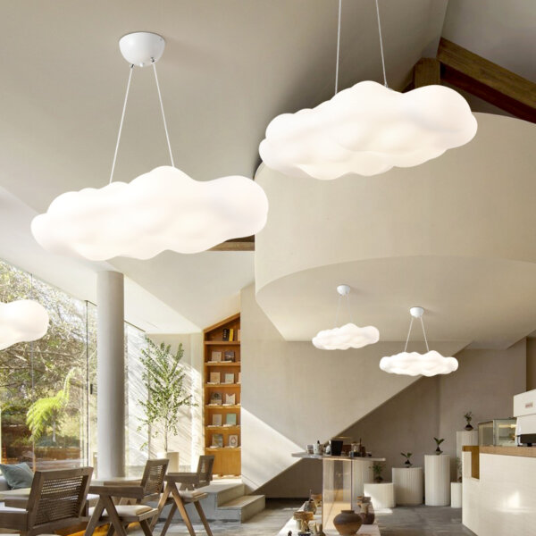 H26cm Clouds LED Pendant Lamp - 图片 5