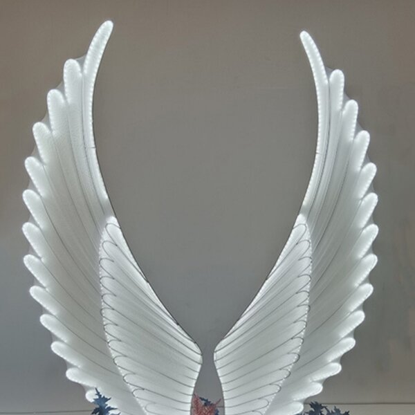 Angel Wings LED Wedding Floor Light - 图片 5