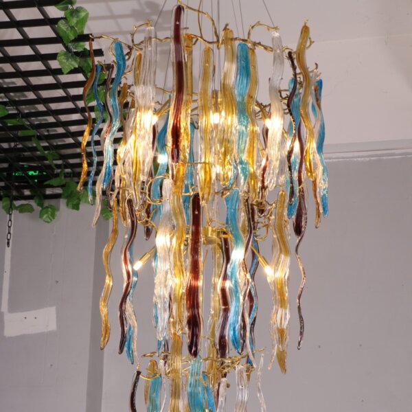 H150CM Large Chandelier Glass Branch - 图片 5