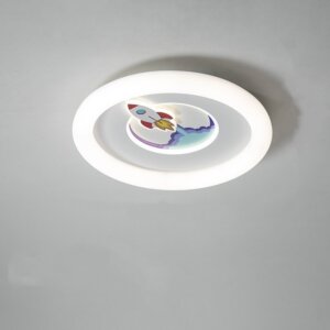 H19CM Rocket Spaceman LED Ceiling Light