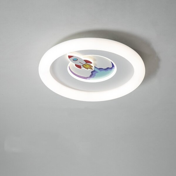 H19CM Rocket Spaceman LED Ceiling Light