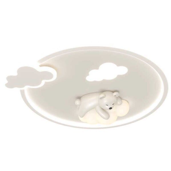 Cloud Children's Room Acrylic LED Ceiling Light - Image 6
