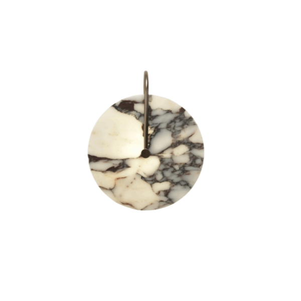 D25CM Marble Decorative Round Wall Lamp - Image 6