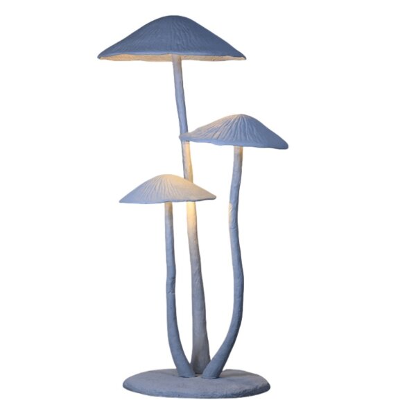 Large Mushroom Sculpture Standing Floor Lamp - Image 6