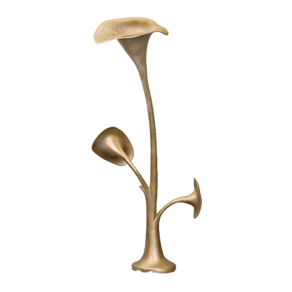 Golden Art Sculpture LED Floor Light - Image 7