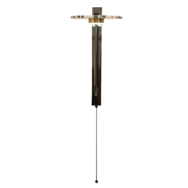 Black Linear Natural Stone Wall Light - Image 6
