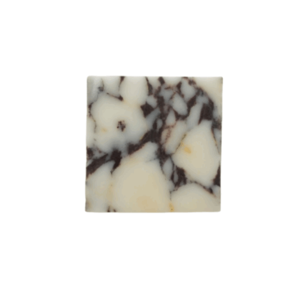 Cube Edge 12cm Natural Marble Wall Light - Image 6