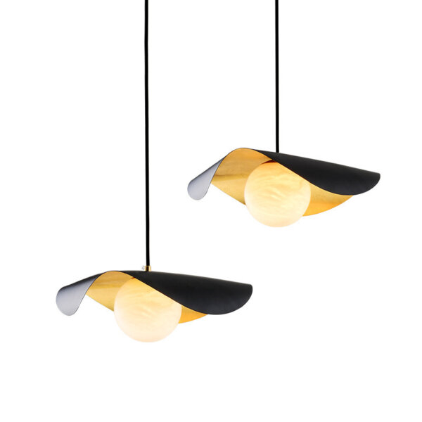 D40/60CM Copper Iron LED Pendant Light - Image 6