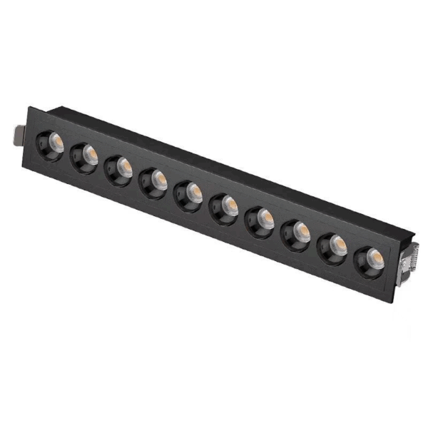 10/20/30W Recessed Dimmable Linear LED Grill Spotlight - Image 6