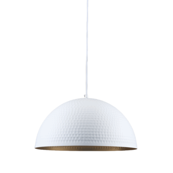White Black One Bulb Pendant Lamp - 图片 6
