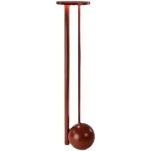 H160CM Red Iron Art floor Light