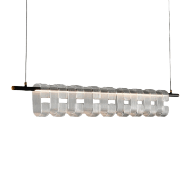H15CM Acrylic Vintage Pendant Light - 图片 6