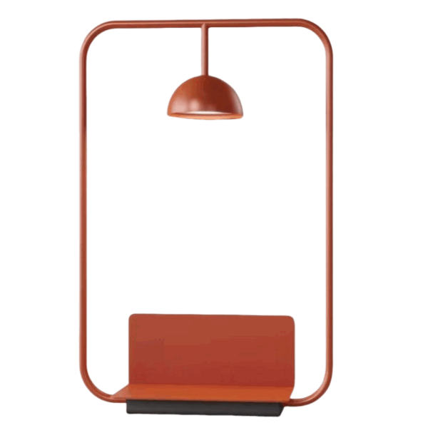 Red Black Iron Wall Light - 图片 6