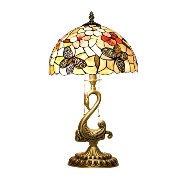 Copper Shell Luxury High-End Luxury Pastoral Table Lamp - Image 6