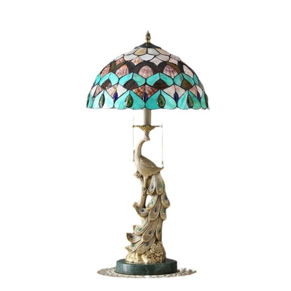 French Pastoral Art LED Colourful Table Lamp - Image 4