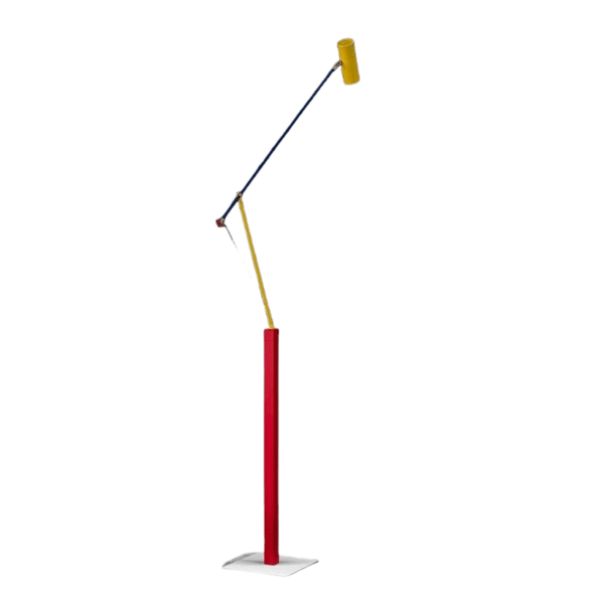 Adjustable Colorful Fish Floor Lamp - 图片 6