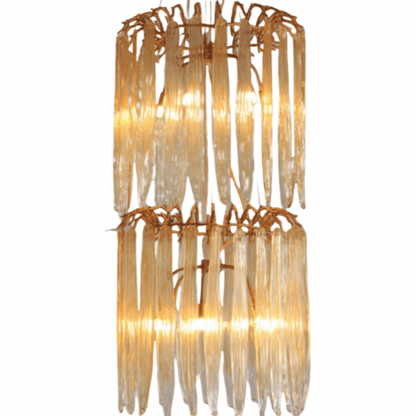 Branch Glass Chandelier Large Leaf - 图片 6