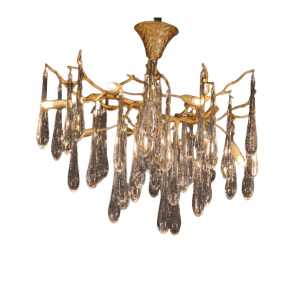 H65CM Branch Glass Chandelier - 图片 6