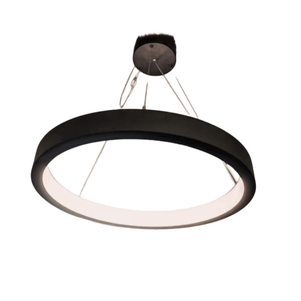 Black White Aluminum PC LED Pendant Light