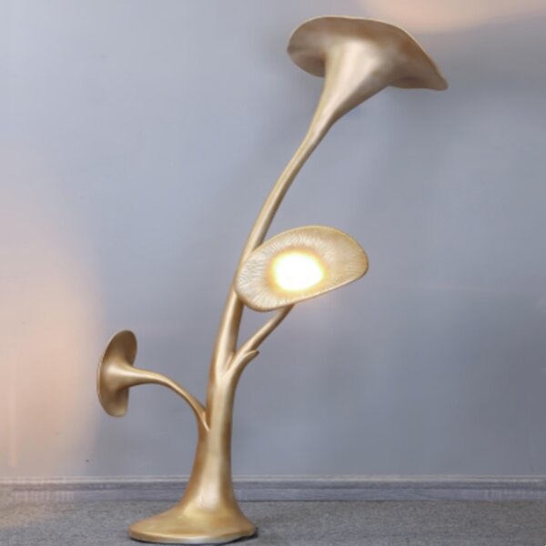 Golden Art Sculpture LED Floor Light - Image 8