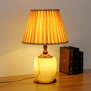 European Art Ceramic Marble LED Table Lamp