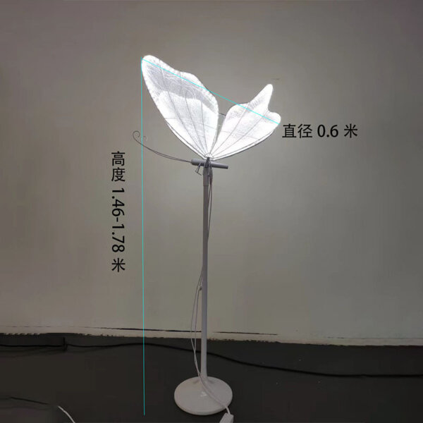 Butterfly LED Wedding Floor Lamp - 图片 14