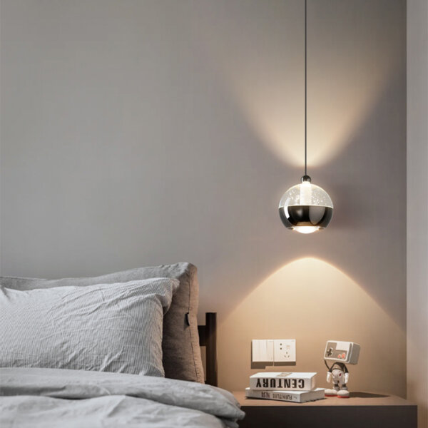 D10CM Aluminum Acrylic Pendant Lamp - 图片 9