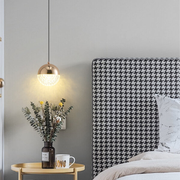 H12CM Ball Iron Pendant Light - 图片 2