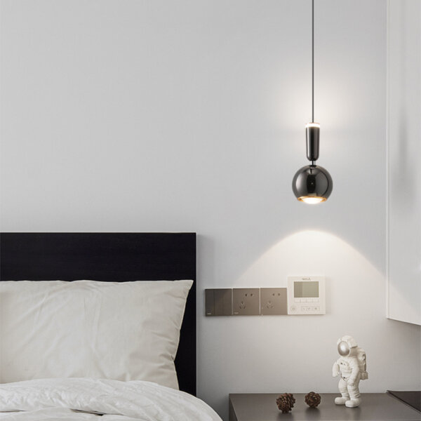 H20CM Small Ball Aluminum Pendant Light - 图片 2