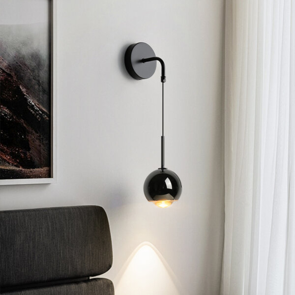D10/12CM Aluminum Lens Wall Light - 图片 2