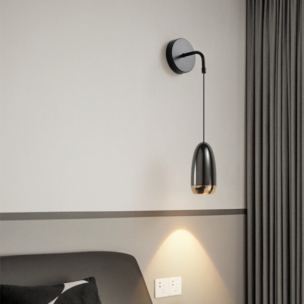 Cylinder Hovering Lift Small Wall Light - 图片 2