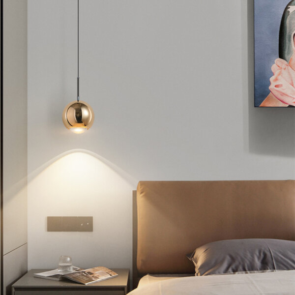 D10/12CM Lifting Aluminum Pendant Lamp - 图片 2