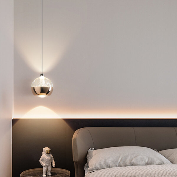 D10CM Aluminum Acrylic Pendant Lamp - 图片 2