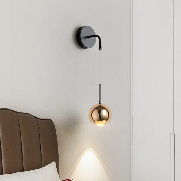 D10/12CM Aluminum Lens Wall Light - 图片 3