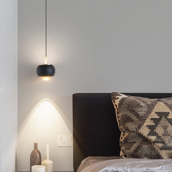 D10CM LED Lens Metal Pendant Light - 图片 4