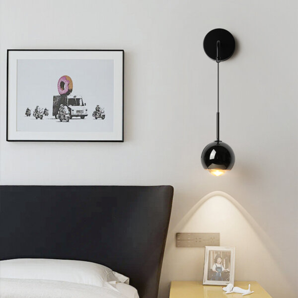 D10/12CM Aluminum Lens Wall Light - 图片 4