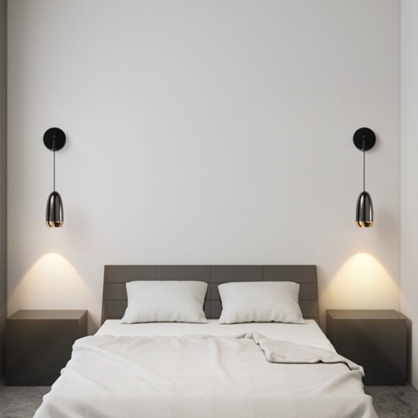 Cylinder Hovering Lift Small Wall Light - 图片 4