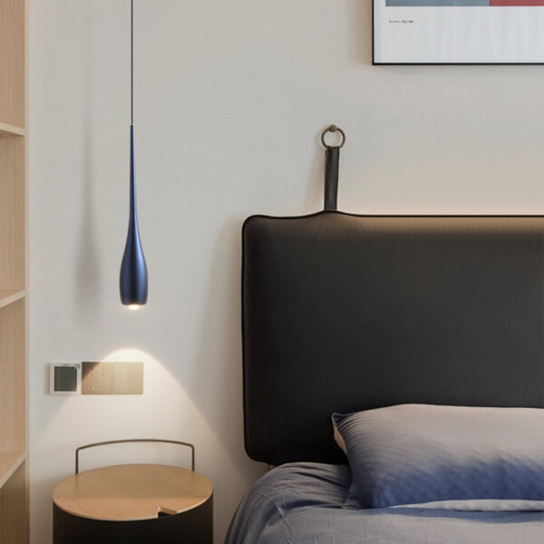 D5CM Lifting White Blue Black Gray Pendant Lamp - 图片 4