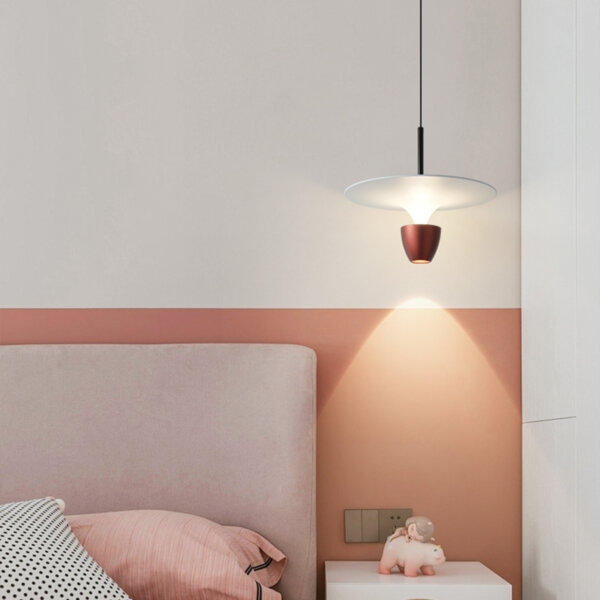 D30CM Aluminum Flying Saucer Pendant Lamp - 图片 4