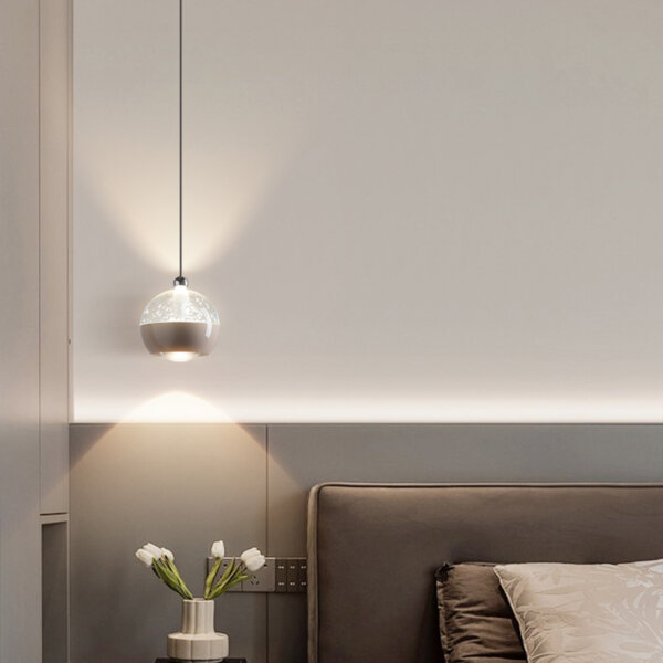 D10CM Aluminum Acrylic Pendant Lamp - 图片 4