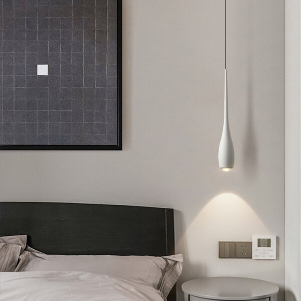 D5CM Lifting White Blue Black Gray Pendant Lamp - 图片 5