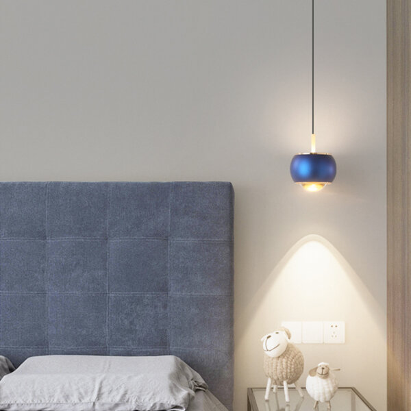 D10CM LED Lens Metal Pendant Light - 图片 6