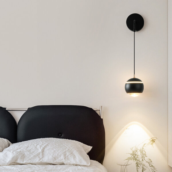 D10cm Round Ball Aluminum Wall Light - 图片 7