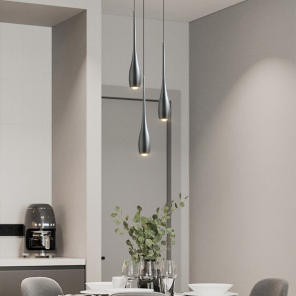 D5CM Lifting White Blue Black Gray Pendant Lamp - 图片 6