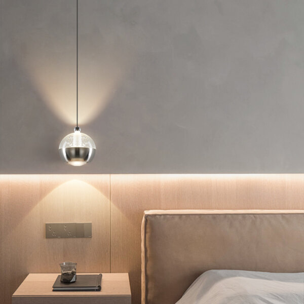 D10CM Aluminum Acrylic Pendant Lamp - 图片 6