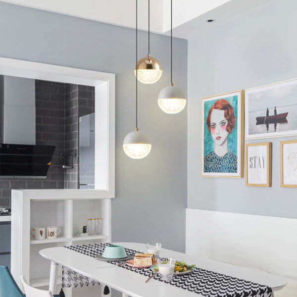 H12CM Ball Iron Pendant Light - 图片 7