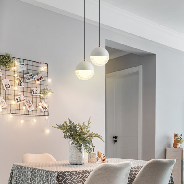 7W Acrylic Ball Pendant Lamp - 图片 7